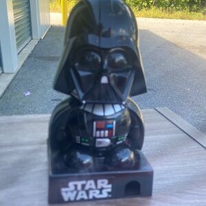 Star Wars Black Darth Vader Action Figure gum ball dispenser